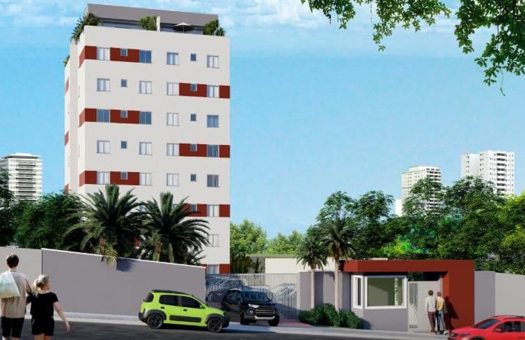 Atrium Residence l Apto 2 Quartos com Varanda l Caiçara BH